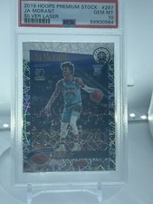 Ja Morant [Silver Laser Prizm] #297 Prices | 2019 Panini Hoops