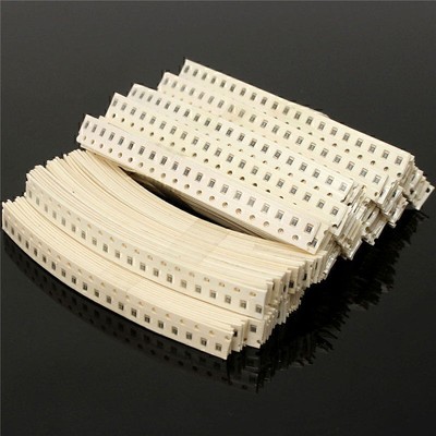 2000PCS 1206 SMD Chip Fixed Resistor Kit 50 Values Assorted Sample Set 0~10M ohm