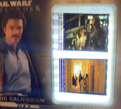STAR WARS 2019 TOPPS MASTERWORK FC-LC5 FILM CEL INSERT RELIC LANDO CALRISSIAN V2