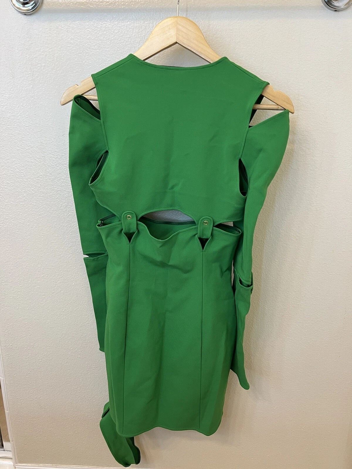 Mini abito verde JACQUEMUS taglia 38 condizioni incredibili indossato poche volte