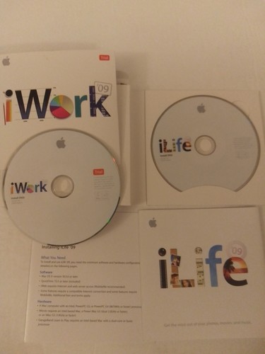 Apple ILife 09 V9.0 Family Pack 2009 Edition With IWork 09 Trial LN - Afbeelding 3 van 4