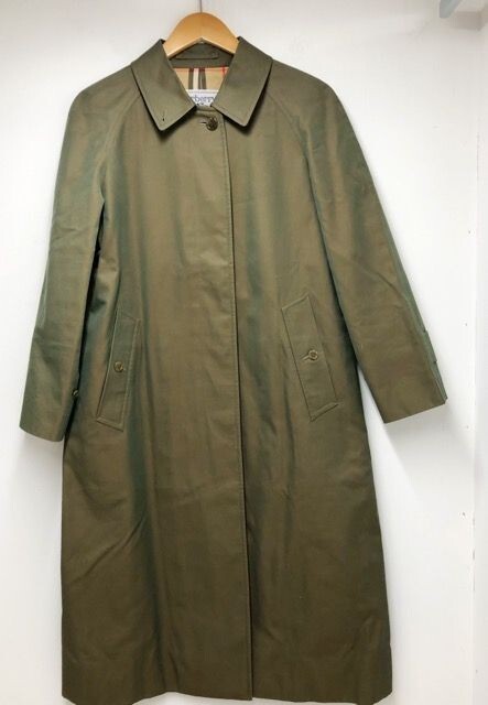 Burberry Trench Coat inner Nova Check Cotton color Khaki fashion outer women-image