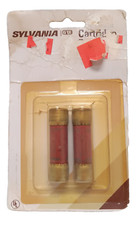 Sylvania GTE 15 Amp 250 Volt Type D Cartridge Fuse Made in USA