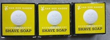 Pack of 3 Van Der Hagen Men's Luxury Scented Shave Soap NEW