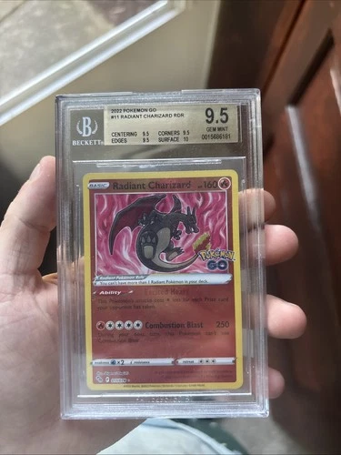 CGC 9.5 GM MINT BECKETT Radiant Charizard 11/78 Great Card 2 Be ReGraded As A 10