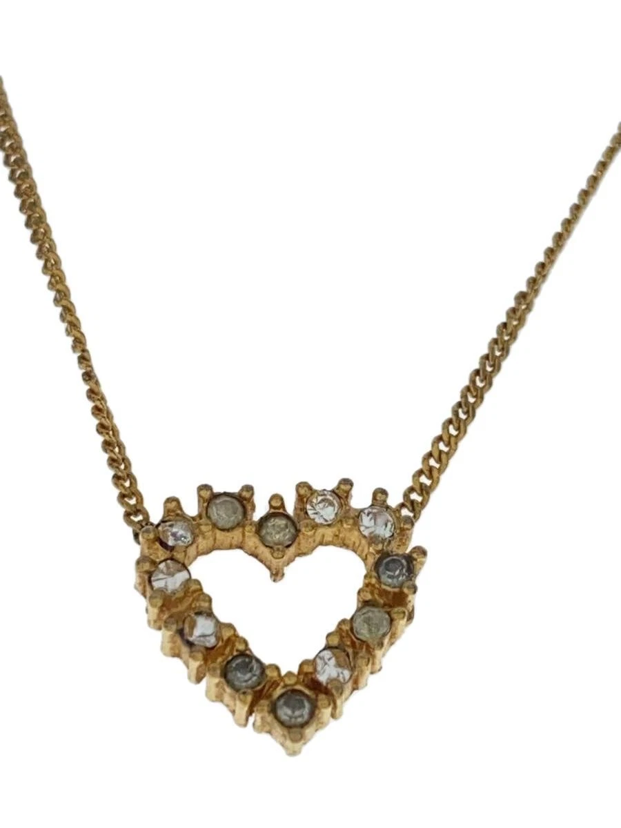 Collana Christian Dior motivo cuore strass GLD top con donna