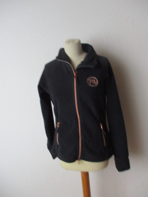 Felix Bühler Reiter Jacke  Gr. S schwarz Fleece Reißverschluß neuwertig