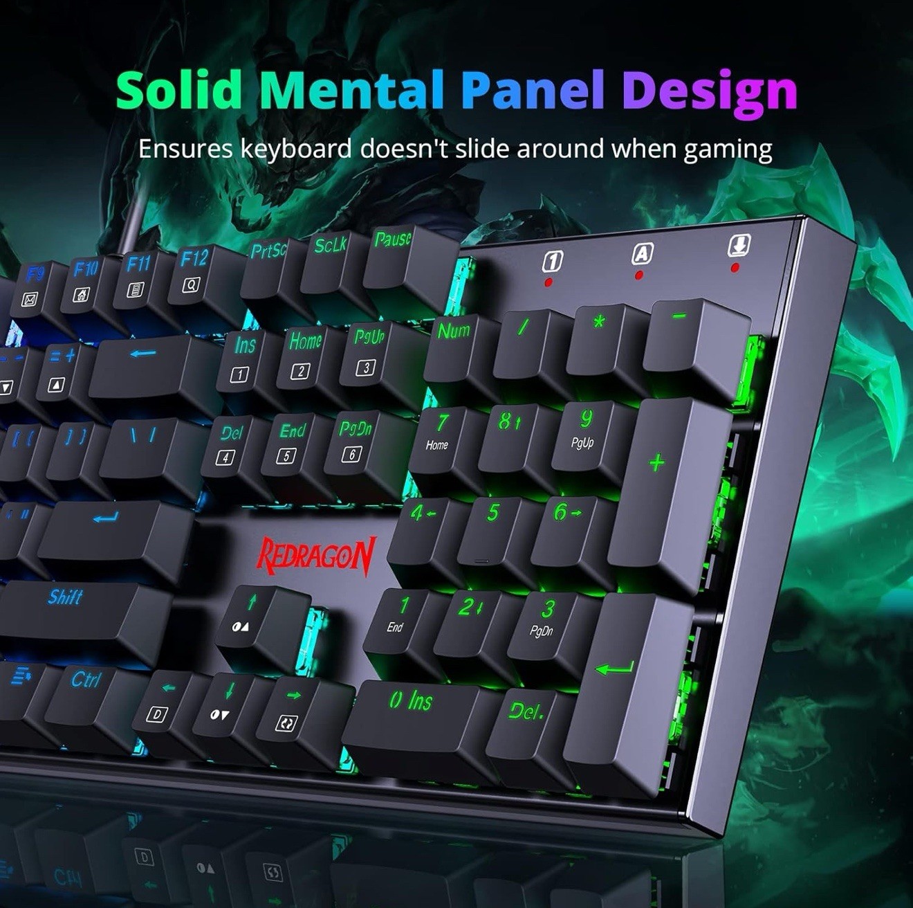 Redragon Mechanical Wired, 11 Programmable Backlit Modes, Hot-Sw 5