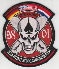 US Air Force USAF UPT pilot training class 98-01 Sheppard AFB  patch