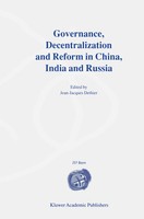Jean-Jacques Dethier | Governance, Decentralization And Reform In China,...
