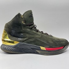 Under Armour Curry 1 Lux Suede Mid Downtown Green for sale | eBay