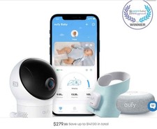Eufy S340 Smart Sock 2K Video Monitor