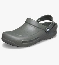 Crocs Bistro Clog Slip Resistant Work Shoes Dusty Olive Unisex M7/W9