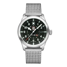 Luminox Men's Analogue Swiss Quartz Watch with Stainless Steel Strap XA.9522