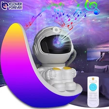 Astronaut Galaxy Projector Starry Sky Night Light with Remote Holiday Kids Gifts