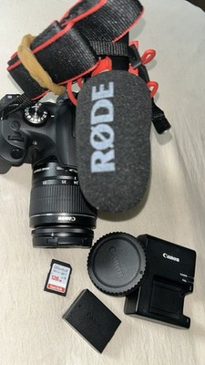 Canon EOS Rebel T7 24.1 MP Digital SLR Camera - Black (Kit with 18-55 Lens)