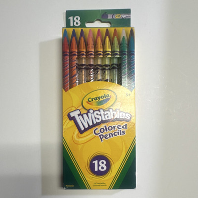 Crayola Twistables Colored Pencils/Crayons, 18 Count, Multicolor