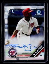 2019 Bowman #CPA-TA Telmito Agustin Chrome Prospect Autographs