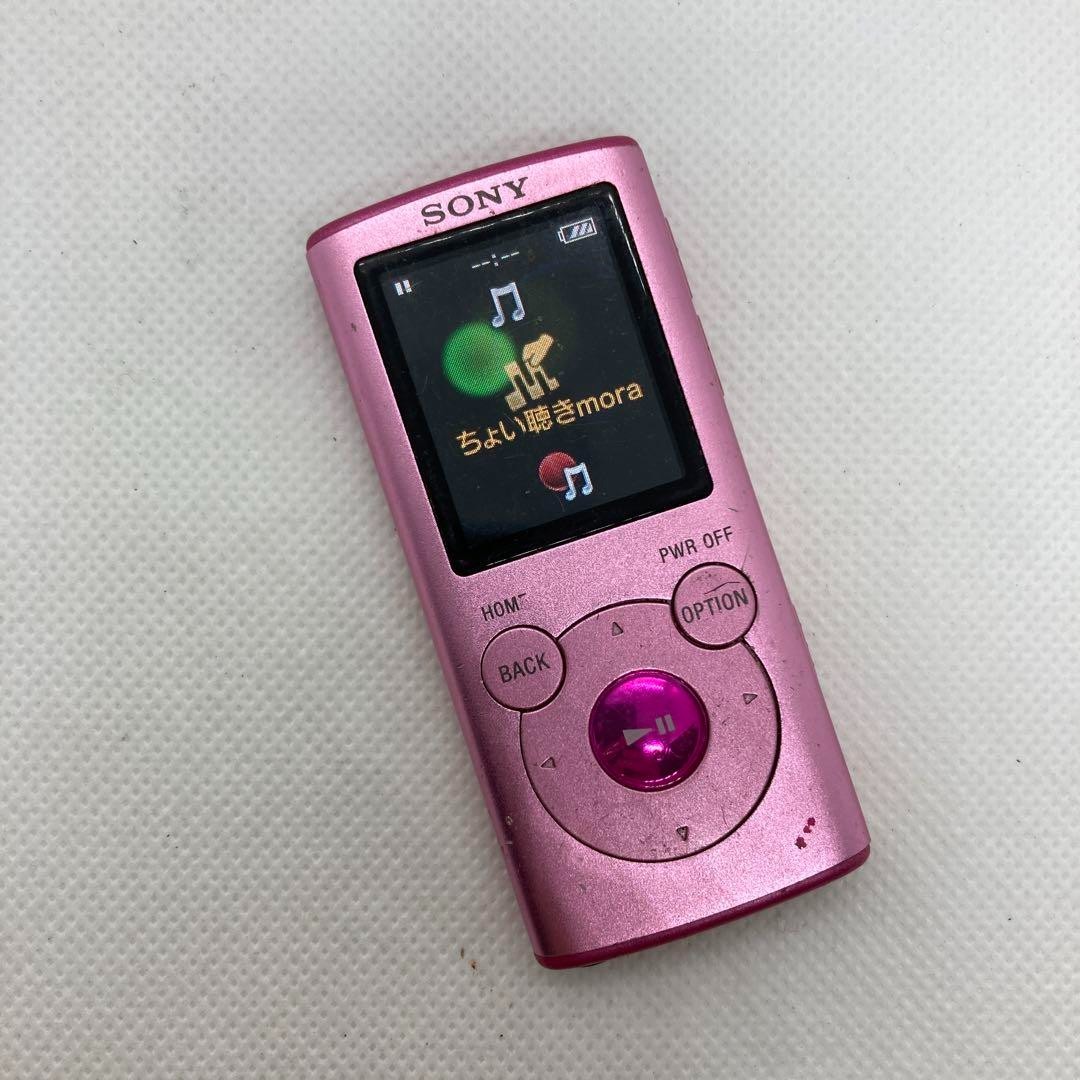 SONY ウォークマン Eシリーズ NW-E052K(P) ソニー、デザイン一新の