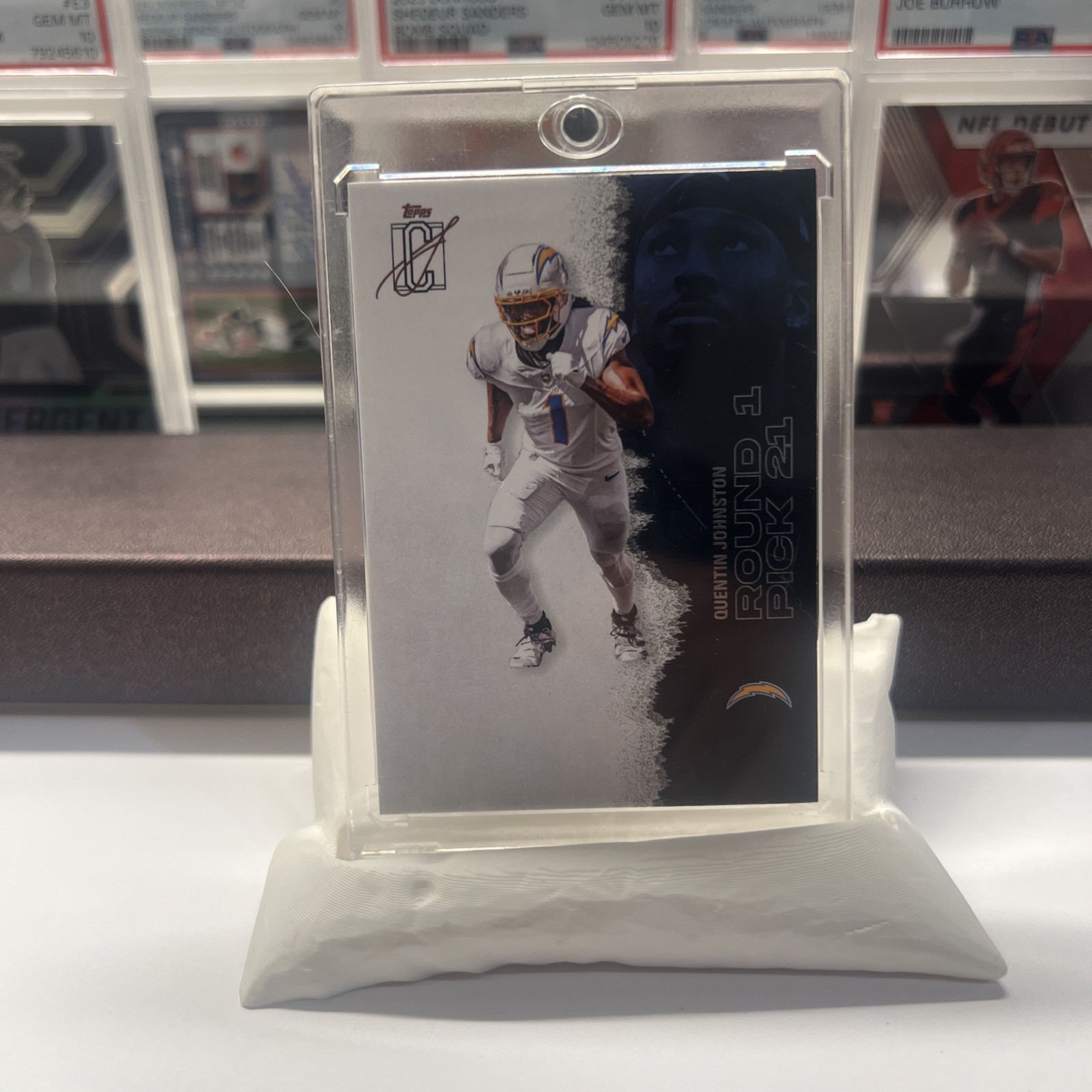 2025 Topps Signature Class #31 Quentin Johnston Free Shipping