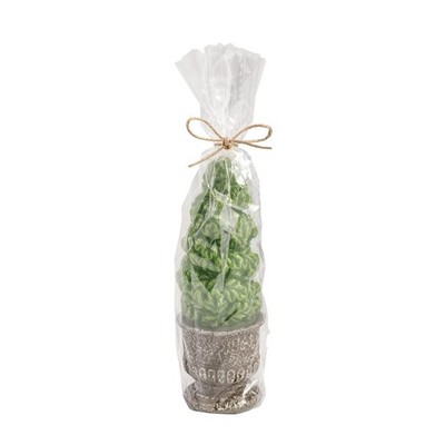 Mud Pie Wax Swirl Topiary Candle