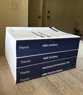 **NEW** Themis Bar Review 2025-2026 Multistate Bar Exam Books (MBE, MEE, & MPT)