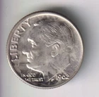 1962-D ROOSEVELT DIME 10¢ DENVER 90% SILVER COIN UNITED STATES MINT