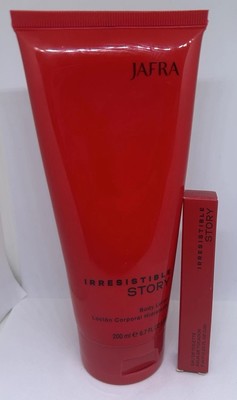 JAFRA Irresistible Story Body Lotion 200 ml/6.7 fl.oz+ Free Mini Eau Toilette