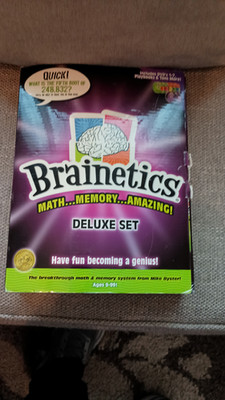 BRAINETICS Deluxe Set . 7 DVD's . Math & Memory.