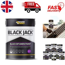 Corrosion-Resistant Black Bitumen Paint - 5L Waterproof Solution for Outdoors