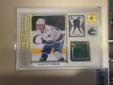 2021-22 Upper Deck Ultimate Collection Displays #UD-EP Elias Pettersson