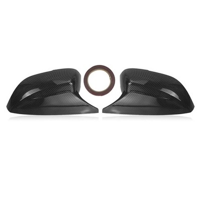 Für 14-23 Infiniti Q50 Q60 QX30 Q70 Spiegelabdeckung Kohlefaser-Optik