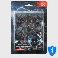 Monster Pack: Village Raiders - Icons of the Realms D&D 7 Figure Set NIB