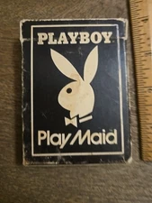 Vtg 1974 Playboy Play Maid Old Maid Cards Used See All Pics Closely And Descript