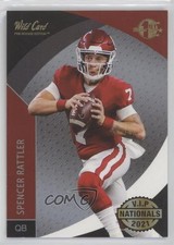 2021 Wild Card VIP Nationals Pre-Rookie Edition Spencer Rattler #SS-P1 0f7c. rookie card picture