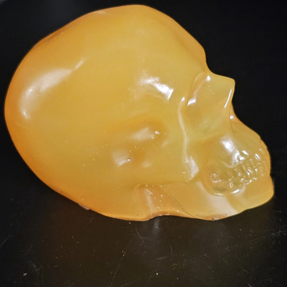 Collectable Super Bright Glow In The Dark Skull Custom One Of A Kind - Image 2 of 4