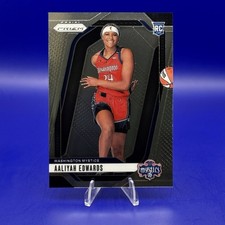 2024 Panini Prizm WNBA Aaliyah Edwards Variation #142 Rookie RC Mystics