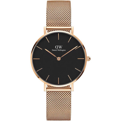 Daniel Wellington Classic petite Melrose Damenuhr 36 mm DW00100303 Rosé