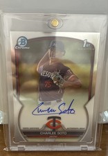 2023 Bowman Draft - Chrome Prospect Autographs Charlee Soto #CDA-CS (AU, RC)
