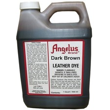 37AS 1 Quart Angelus Leather Dye Shoes Boots Belts Coats Furniture Crafts