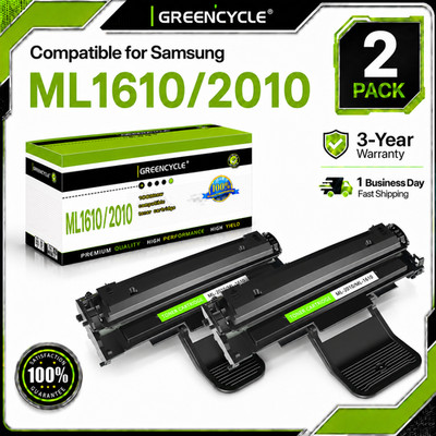 2PK ML2010 ML1610 Toner Cartridge Compatible Samsung ML-2010R ML-2015 Printer
