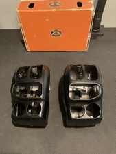 OEM Harley 14-23 Touring Black Left Right Handlebar Switch Housing Cover Genuine