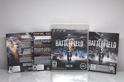 Battlefield 3 PS3 Complete In Box CIB Tested Authentic 2011
