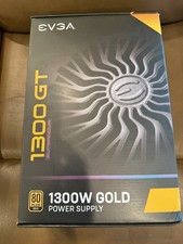 EVGA Supernova 1300 GT 80 Plus Gold 1300W Fully Modular Power Supply - Black...