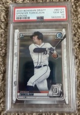 2020 Bowman Draft Chrome Spencer Torkelson 1st Bowman PSA 10 GEM MINT!! TIGERS