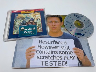 MECC Storybook Weaver Deluxe PC/Mac CD-ROM Vintage Software