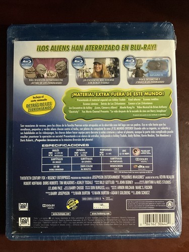 Pequeños Invasores Pelicula Bluray Spanish Version - 第 2/2 張圖片