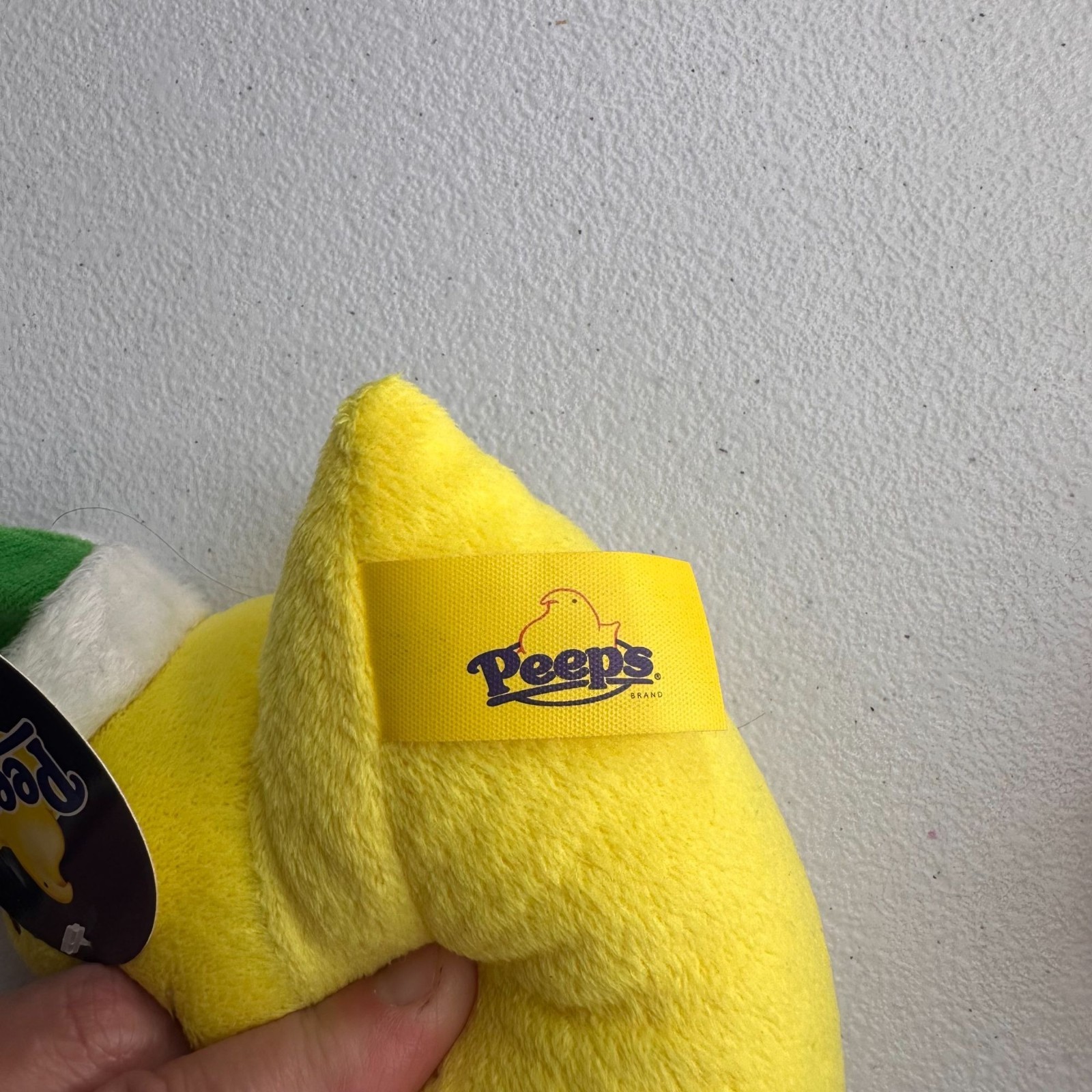 Peeps Plush Set Of 4 Bunny Chick Shapes Santa Hat & Tags 6