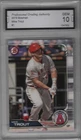 2019 Bowman Mike Trout Graded Baseball Card #1 (Graded Gem 10)