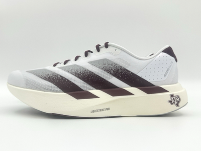 NEW Adidas Adizero EVO SL Texas A&M Running Shoes JQ4566 Size 12 White #1 Adidas Adizero EVO SL Texas A&M Running Shoes JQ4566 Women main image 3